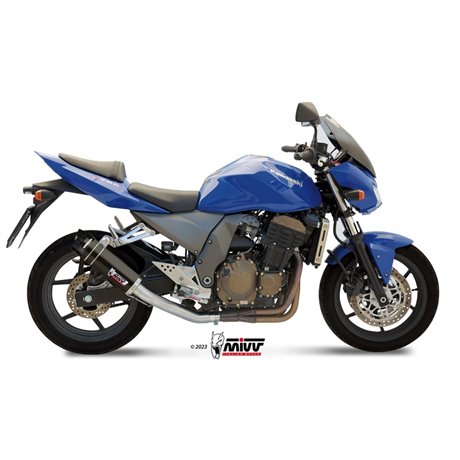 Moto exhaust MIVV GP-C BLACK with carbon cap KAWASAKI Z750 2004  -  2006