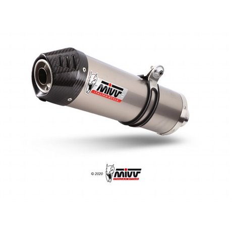 Moto výfuk MIVV OVAL TITANIUM with carbon cap BENELLI TRK 251 2019  -  2023