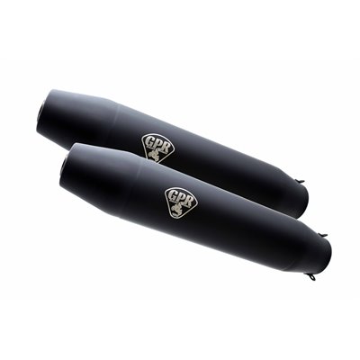 Exhaust GPR BMW K 100 1983 - 1994 Deeptone Black Cafè Racer