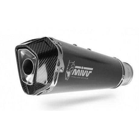Moto výfuk MIVV DELTA RACE BLACK KAWASAKI Z900 2020  -  2023