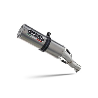 Exhaust GPR Cf Moto Nk 650 2012 - 2016 M3 Titanium Natural
