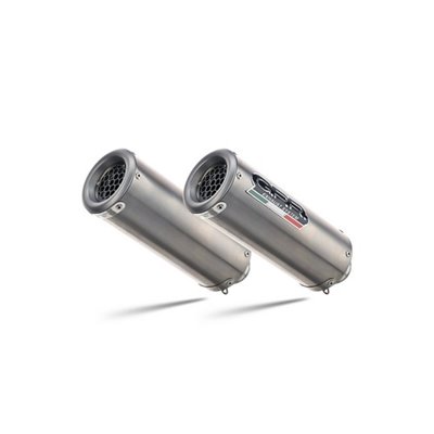 Exhaust GPR Ducati Monster 696 2008 - 2014 M3 Titanium Natural