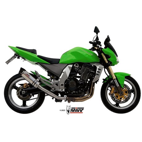 Moto výfuk MIVV GP-C TITANIUM with carbon cap KAWASAKI Z1000 2003  -  2006