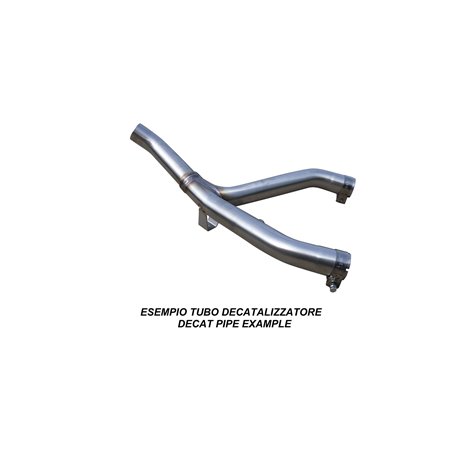 Decat GPR Ducati Hypermotard 1100 -1100 Evo  2007 - 2012 Decatalizzatore