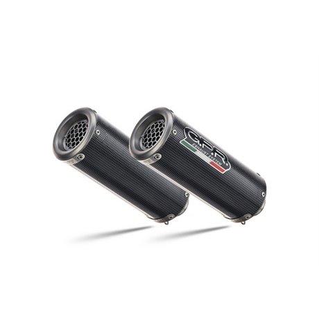 Auspuff GPR Ducati Monster 1100 2009 - 2010 M3 Poppy 