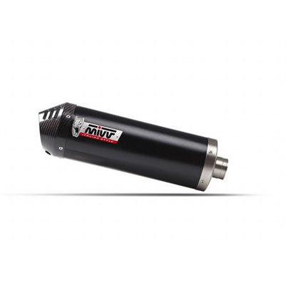 Moto výfuk MIVV OVAL BLACK with carbon cap KAWASAKI ZZR 1400 2006  -  2007