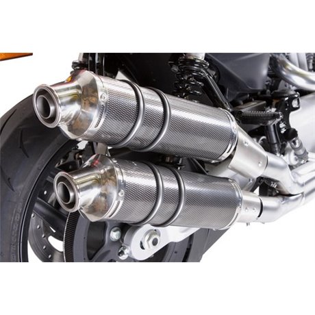 Výfuk GPR Harley Davidson Xr 1200 2008 - 2012 Poppy Tondo