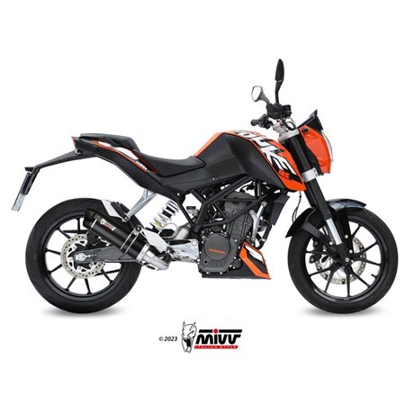 Moto výfuk MIVV GP-C CARBON with carbon cap KTM 125 DUKE 2011  -  2016