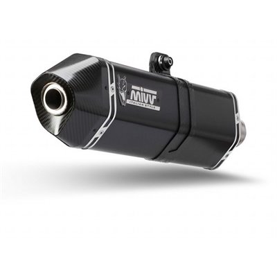 Moto exhaust MIVV SPEED EDGE BLACK BENELLI TRK 502 X 2018  -  2023