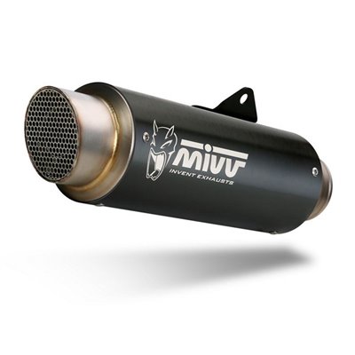 Moto exhaust MIVV GPpro BLACK KTM RC 125 2017  -  2020