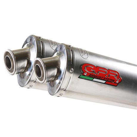 Výfuk GPR Honda Fmx 650 2005 - 2008 Inox Tondo
