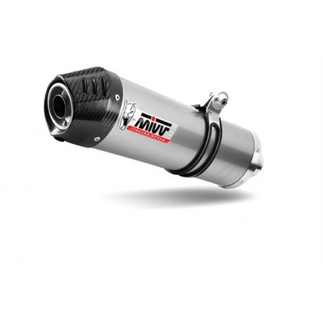 Moto výfuk MIVV OVAL ST. STEEL with carbon cap BENELLI TRK 702 / X 2023  -  2023