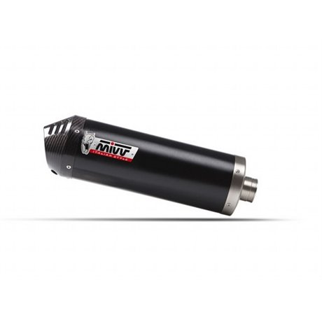 Moto výfuk MIVV OVAL BLACK with carbon cap KTM 690 SMC R 2019  -  2020