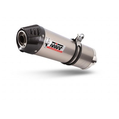 Moto exhaust MIVV OVAL TITANIUM with carbon cap KTM 790 ADVENTURE / R 2019  -  2020