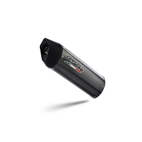 Exhaust GPR Hyosung Comet 650 Gt - R 2004 - 2016 Furore Poppy