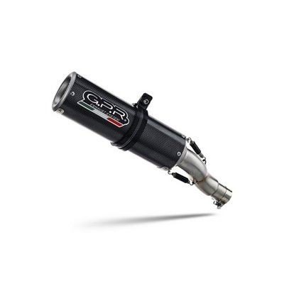 Exhaust GPR Kawasaki Versys 650 2006 - 2014 M3 Poppy 
