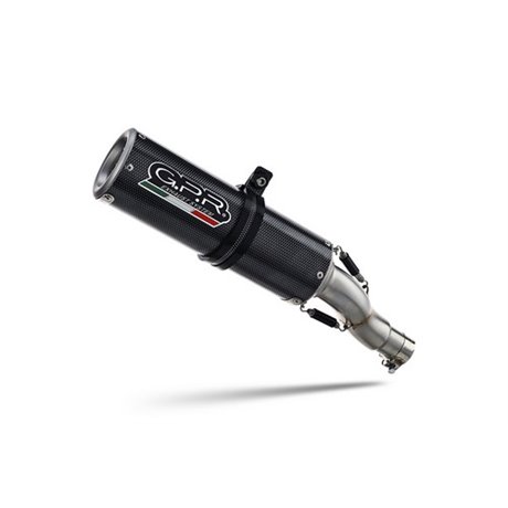 Exhaust GPR Kawasaki Versys 650 2006 - 2014 M3 Poppy 