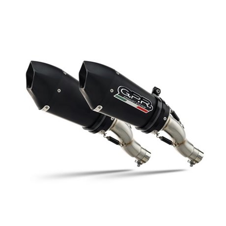 Výfuk GPR Kawasaki Z 1000  2010 - 2013 Gpe Ann. Black titanium