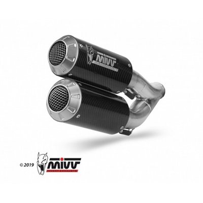 Moto exhaust MIVV MK3 CARBON KTM 1290 SUPERDUKE 2014  -  2019