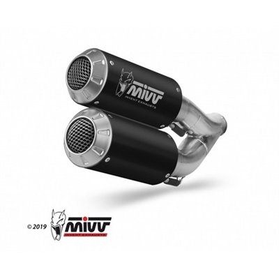 Moto exhaust MIVV MK3 BLACK KTM 1290 SUPERDUKE 2014  -  2019