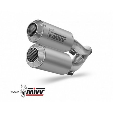 Moto exhaust MIVV MK3 ST. STEEL KTM 1290 SUPERDUKE 2014  -  2019