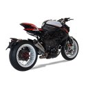 Moto výfuk HP-Corse EVOXTREME 310 SATIN MV AGUSTA 800 DRAGSTER RR 800 2018 - 2019