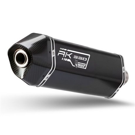 Moto výfuk MIVV SPEED EDGE BLACK KYMCO AK550 2017  -  2020