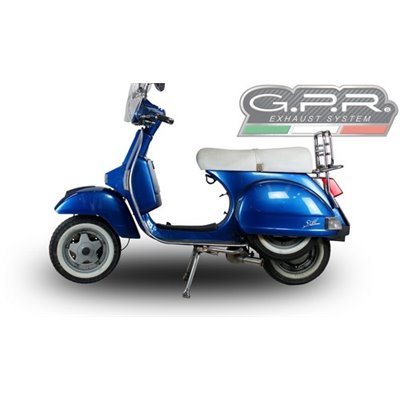 Exhaust GPR Lml Star 200 4T a marce - 4ST with gears 2011 - 2016 Alluminio
