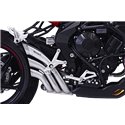 Moto exhaust HP-Corse HYDROTRE SATIN COVER INOX MV AGUSTA 800 RIVALE 800   