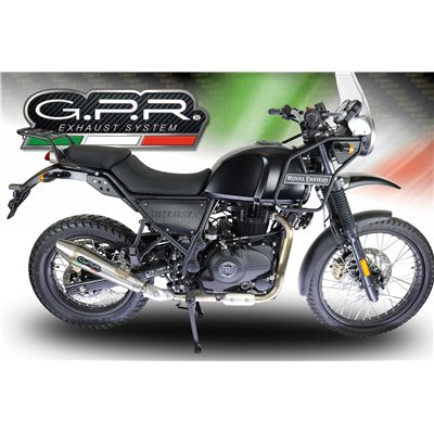 Exhaust GPR Royal Enfield Classic - Bullet Efi 500 2009 - 2016 Vintacone