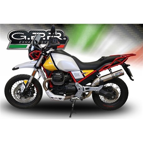 Moto exhaust GPR Moto Guzzi V85 TT 2019 - 2020 M3 TITANIUM NATURAL 