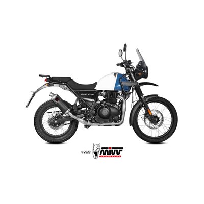 Moto exhaust MIVV DAKAR BLACK ROYAL ENFIELD HIMALAYAN 2021  -  2023
