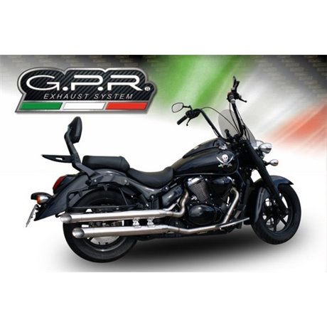 Výfuk GPR Suzuki Intruder 1500 2013 - 2016 Slash Inox