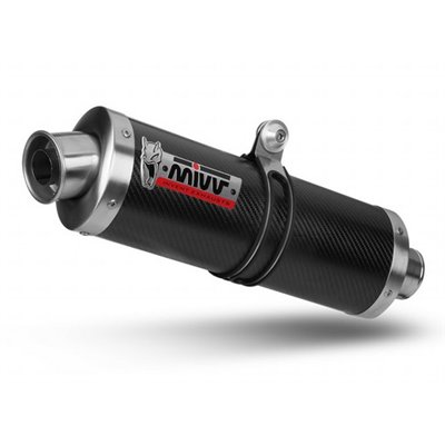 Moto exhaust MIVV OVAL CARBON SUZUKI GSX-R 600 1996  -  2000