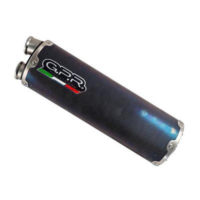 Exhaust GPR Triumph Tiger 1200 Gt - Rally 2022 - 2024 Dual Inox