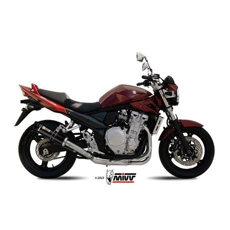 Moto výfuk MIVV GP-C CARBON with carbon cap SUZUKI GSF 650 BANDIT 2007  -  2015