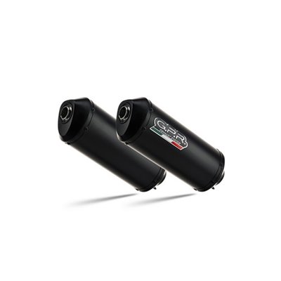 Exhaust GPR Yamaha Bt Bulldog 1100 2002 - 2007 Ghisa 