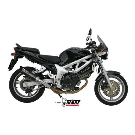 Moto exhaust MIVV GP-C BLACK with carbon cap SUZUKI SV 650 1999  -  2002