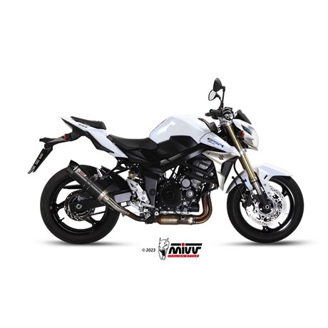 Moto výfuk MIVV GP-C BLACK with carbon cap SUZUKI GSR 750 2011  -  2016