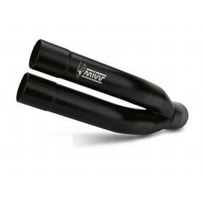 Moto exhaust MIVV DOUBLE GUN BLACK SUZUKI GSX-R 750 2008  -  2010