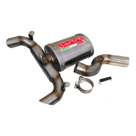 Výfuk GPR Suzuki Gsr 600 2006 - 2011 Titanium Oval 