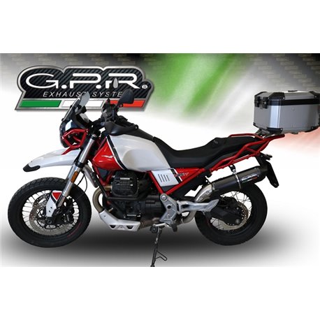 Moto exhaust GPR Moto Guzzi V85 TT 2019 - 2020 FURORE EVO4 NERO