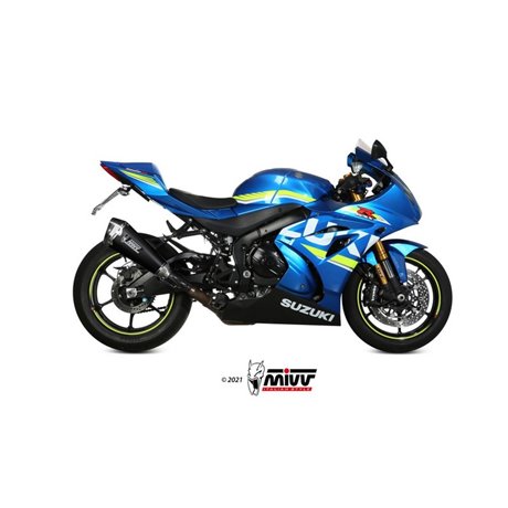 Moto výfuk MIVV DELTA RACE BLACK SUZUKI GSX-R 1000 2017  -  2020