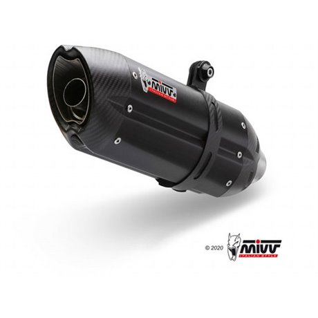Moto výfuk MIVV SUONO BLACK SUZUKI KATANA 1000 2019  -  2023