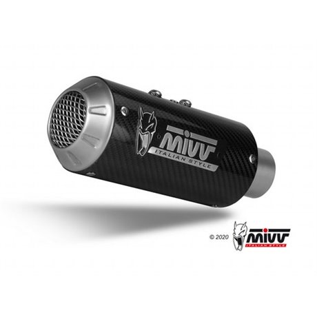 Moto exhaust MIVV MK3 CARBON SUZUKI KATANA 1000 2019  -  2023