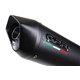 Moto exhaust GPR Honda CBR 500 R 2012 - 2018 FURORE NERO