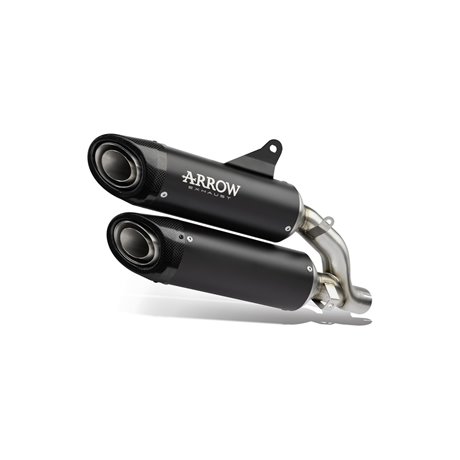 Výfuk Arrow Ducati Monster 937 2021 - 2024 Round-Sil titanium
