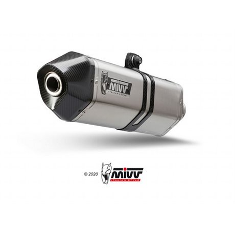 Moto Auspuff MIVV SPEED EDGE ST. STEEL SYM MAXSYM TL 500 2019  -  2020