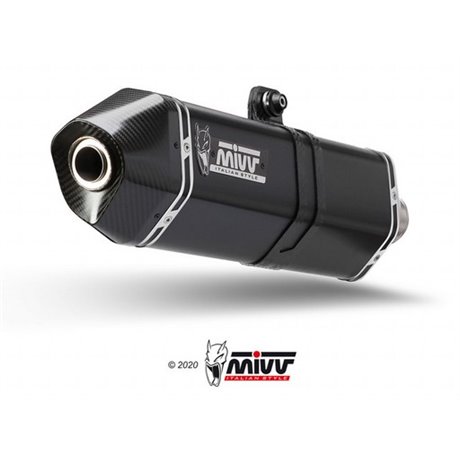 Moto exhaust MIVV SPEED EDGE BLACK SYM MAXSYM TL 500 2019  -  2020