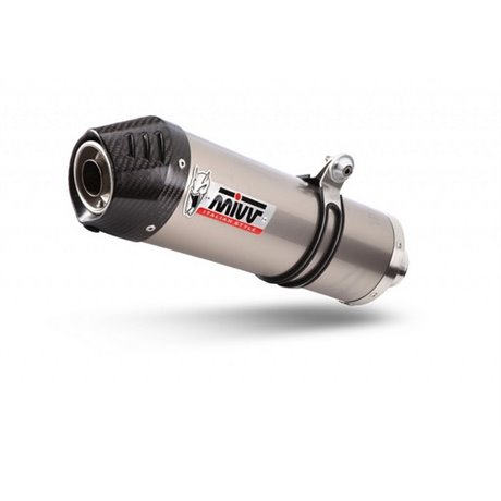 Moto výfuk MIVV OVAL TITANIUM with carbon cap TRIUMPH TIGER 900 / GT / PRO / RALLY 2021  -  2023